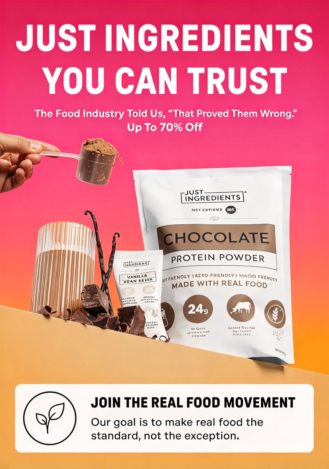 Just Ingredients You Can Trust